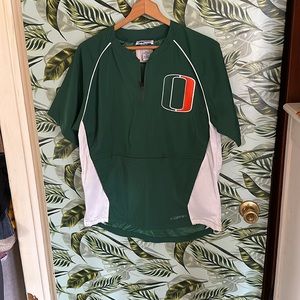 LL73 football shirt jersey grain sportswear x-small extra small Miami Hurricanes